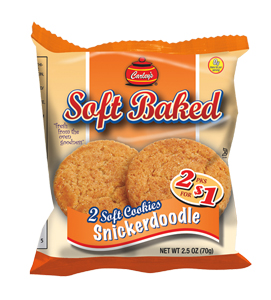 CARLEY’S SNICKERDOODLE 2/$1