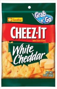 $.99 CHEEZ-IT WHITE CHEDDAR