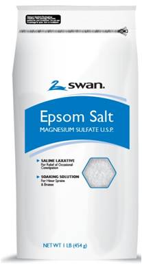 EPSOM SALT BAG 16OZ