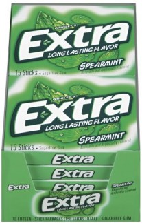 EXTRA PTY PK SPEARMINT 10CT