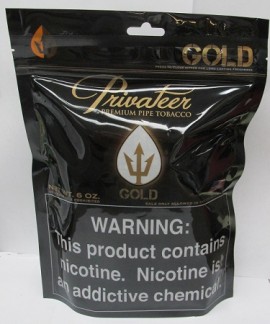 PRIVATEER GOLD.PIPE TOB 6OZ