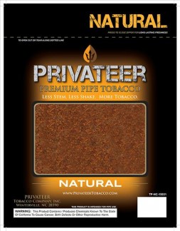 PRIVATEER NATURAL PIPE TOB 16OZ