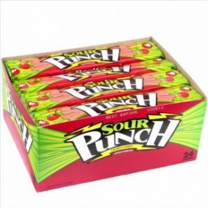 SOUR PUNCH CHERRY STRAWS