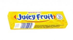 WRIGLEY’S $.35 JUICY FRUIT 40CT