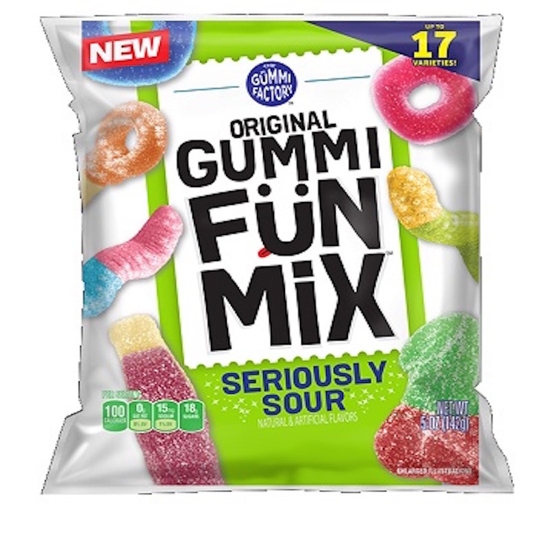 GUMMI FUN MIX -SERIOUSLY SOUR - GLA WHOLESALE