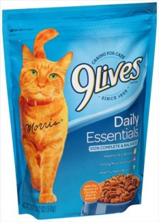9 LIVES BAG CHIC, BEEF&SALMON
