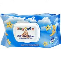 BABY WIPES BLUE 80CT