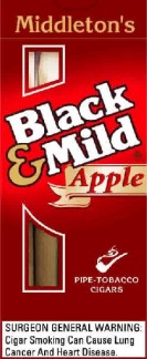 BLACK & MILD (APPLE) 10/5PK