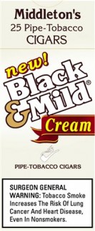 BLACK & MILD (CREAM) BOX 25CT