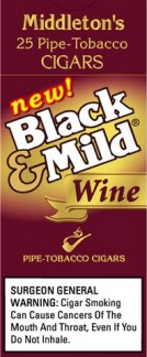 BLACK & MILD (WINE) BOX 25CT