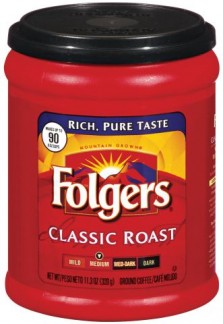 FOLGERS COFFEE CAN 11.3OZ