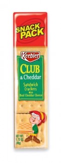 KEEBLER CLUB & CHEDDAR CRACKERS