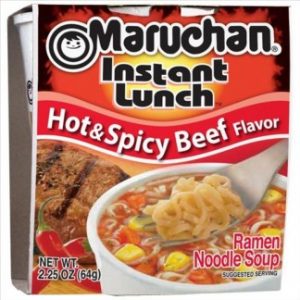 MARUCHAN CUP BEEF HOT & SPICY