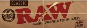 RAW ROLLING PAPER 1 1/4 24CT