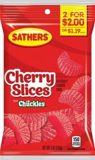 SATHERS 2/$2 CHERRY SLICES 5OZ