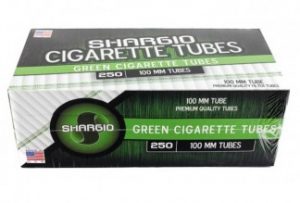 SHARGIO TUBE 100’S GREEN 250CT