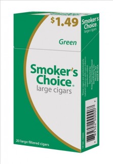 SMOKER’S CHOICE ($1.49) GREEN