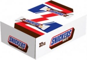 SNICKERS WHITE CHOC. KING 2.85O