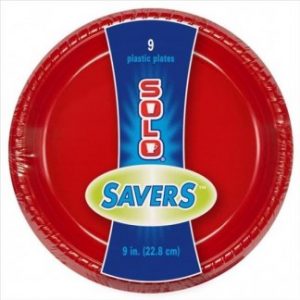 SOLO SAVERS 9″ PARTY PLATES