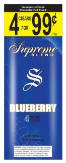 SUPREME CIG BLUEBERRY 5/99