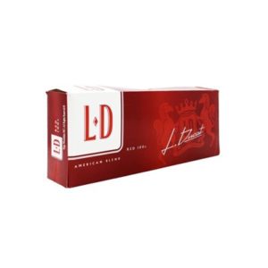 L-D FULL FLAVOR RED 100’S BOX