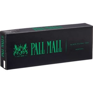 PALL MALL MENTHOL BLACK BOX 100