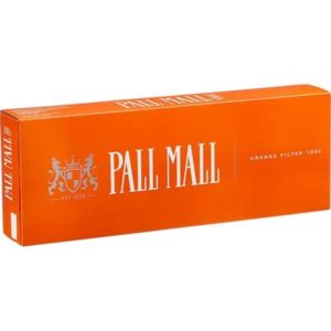 PALL MALL ORANGE BOX 100